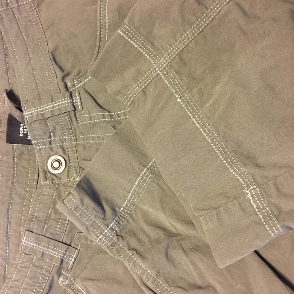 Kuhl Lightweight Cotton/Nylon Hiking Travel Pants/Capris, 4 - Picture 3 of 10